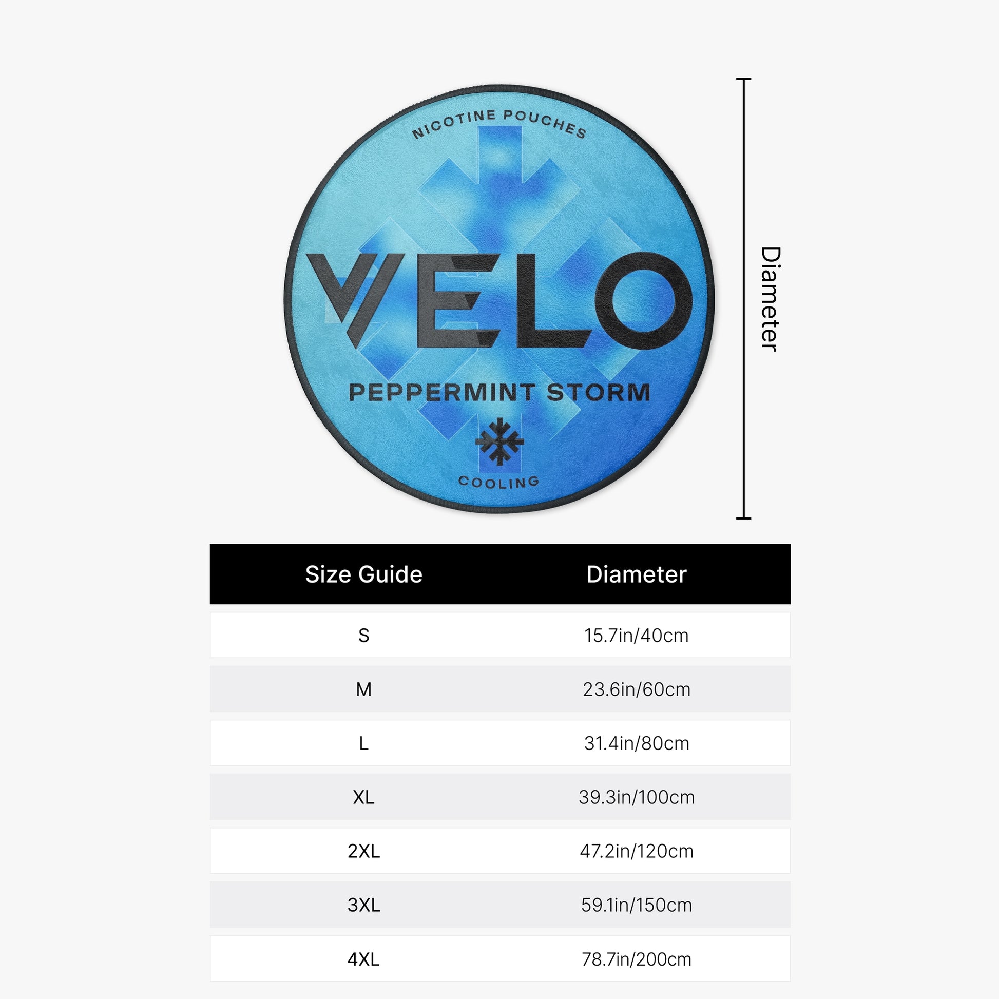 VELO Peppermint Storm Rug