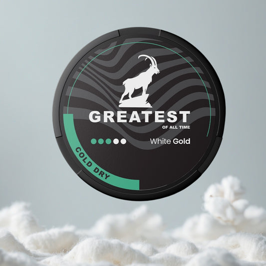 Greatest White Gold Pillow