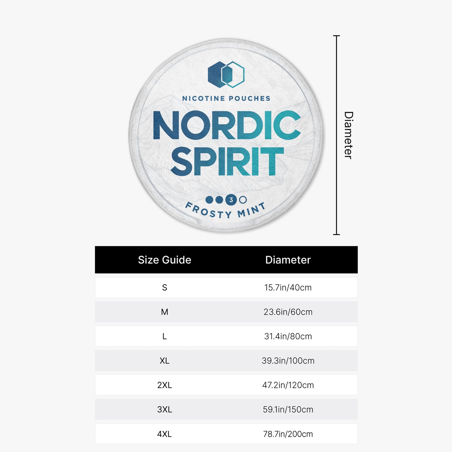 NORDIC SPIRIT Frosty Mint Rug