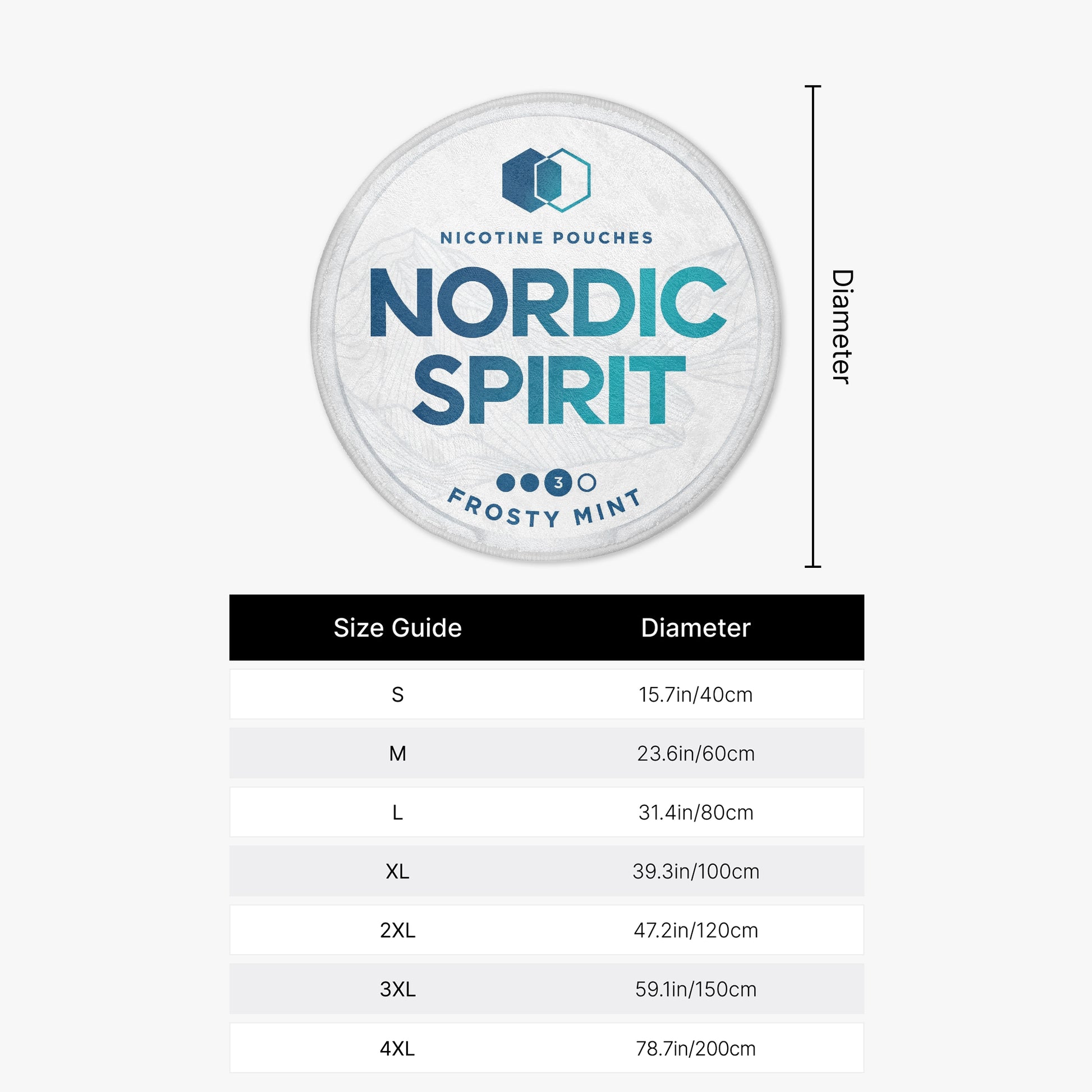 NORDIC SPIRIT Frosty Mint Rug