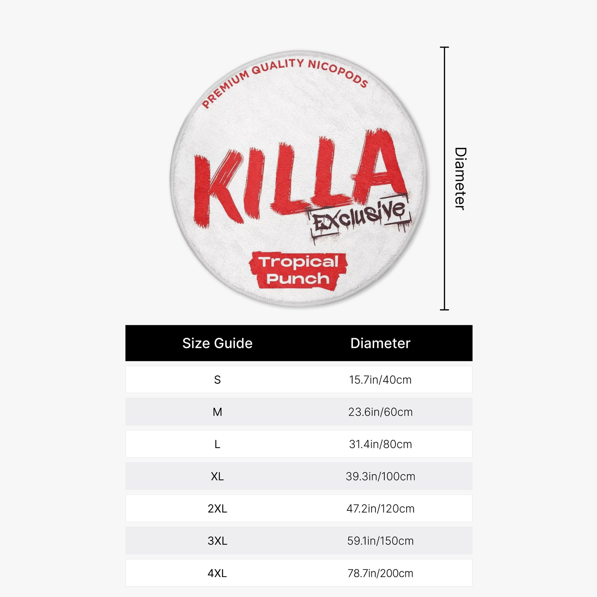 KILLA Tropical Punch Rug