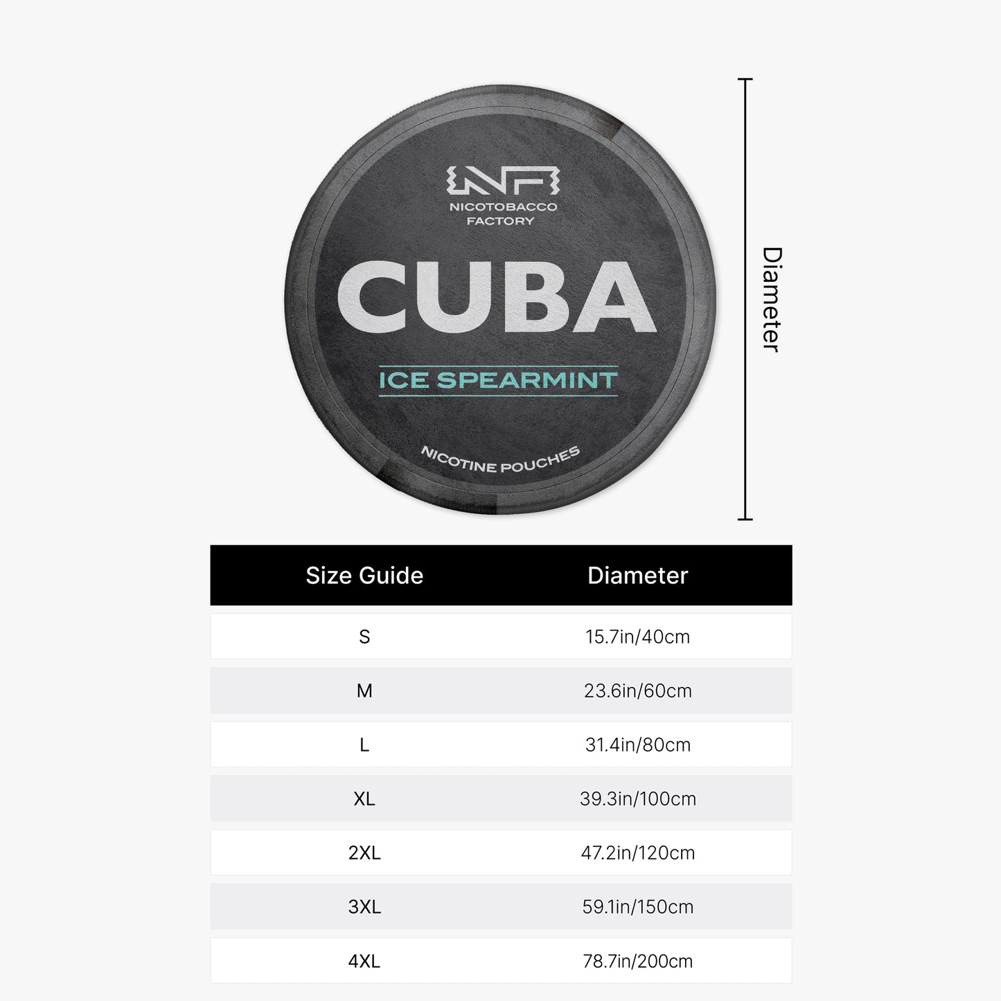 CUBA Ice Spearmint Rug