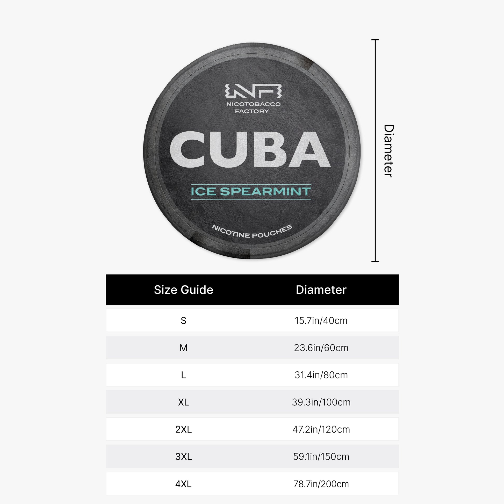 CUBA Ice Spearmint Rug